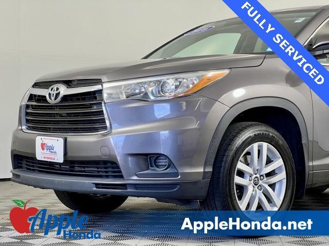 used 2016 Toyota Highlander car, priced at $15,000