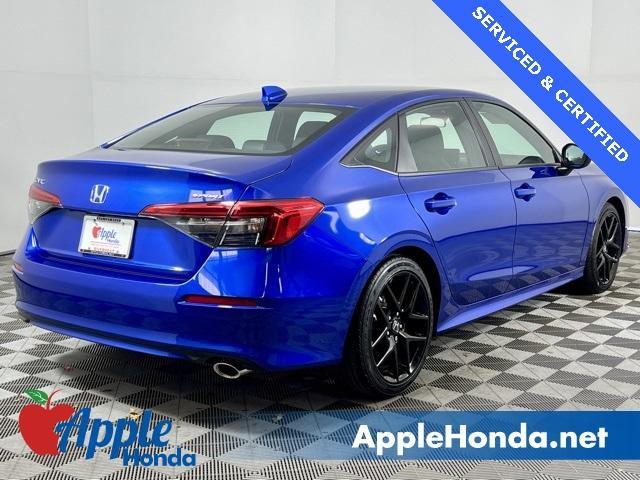used 2024 Honda Civic car, priced at $24,818