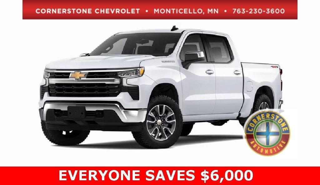 new 2025 Chevrolet Silverado 1500 car, priced at $49,895