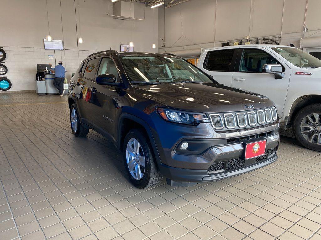 used 2022 Jeep Compass car, priced at $22,997