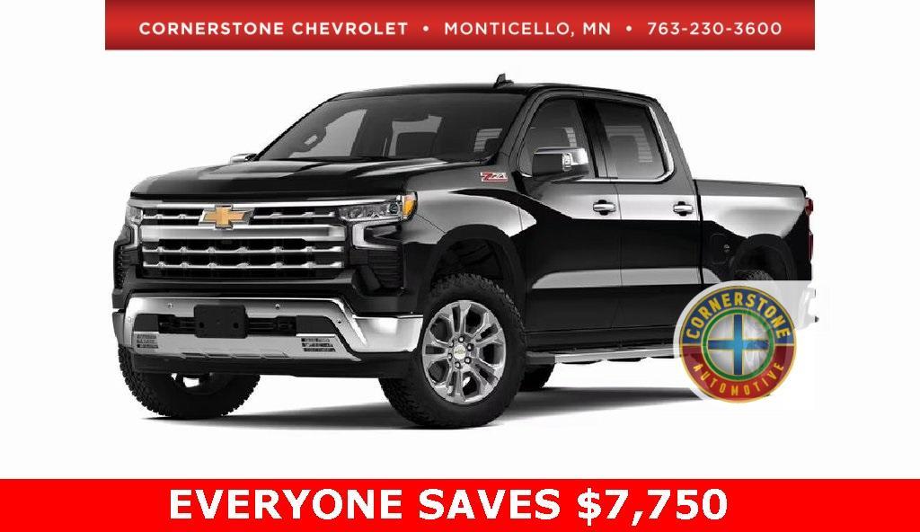 new 2024 Chevrolet Silverado 1500 car, priced at $58,125