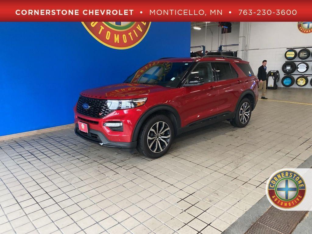 used 2022 Ford Explorer car, priced at $34,237