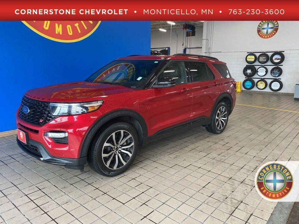 used 2022 Ford Explorer car, priced at $36,697
