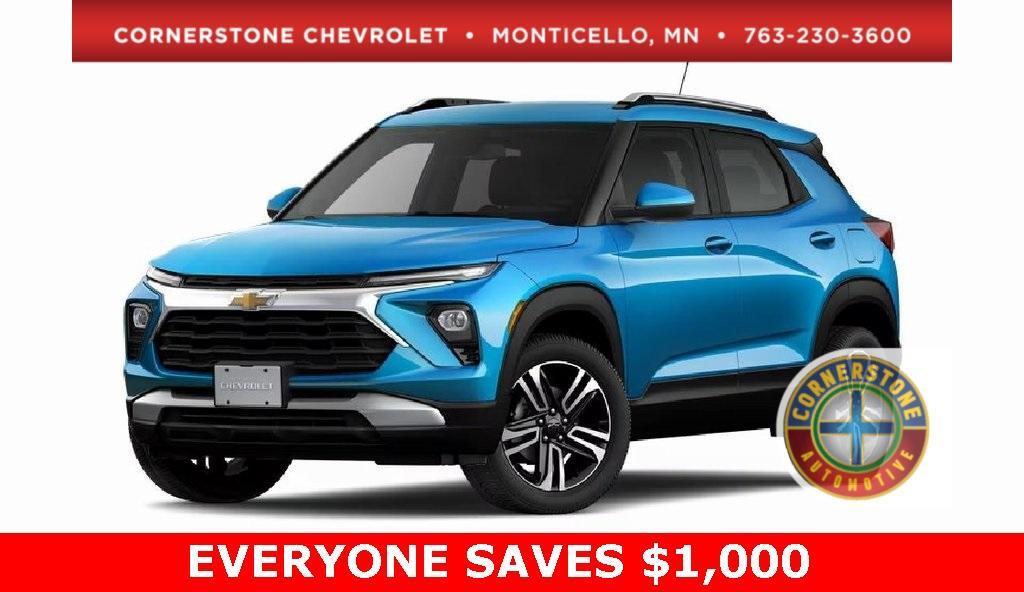 new 2025 Chevrolet TrailBlazer car, priced at $28,825