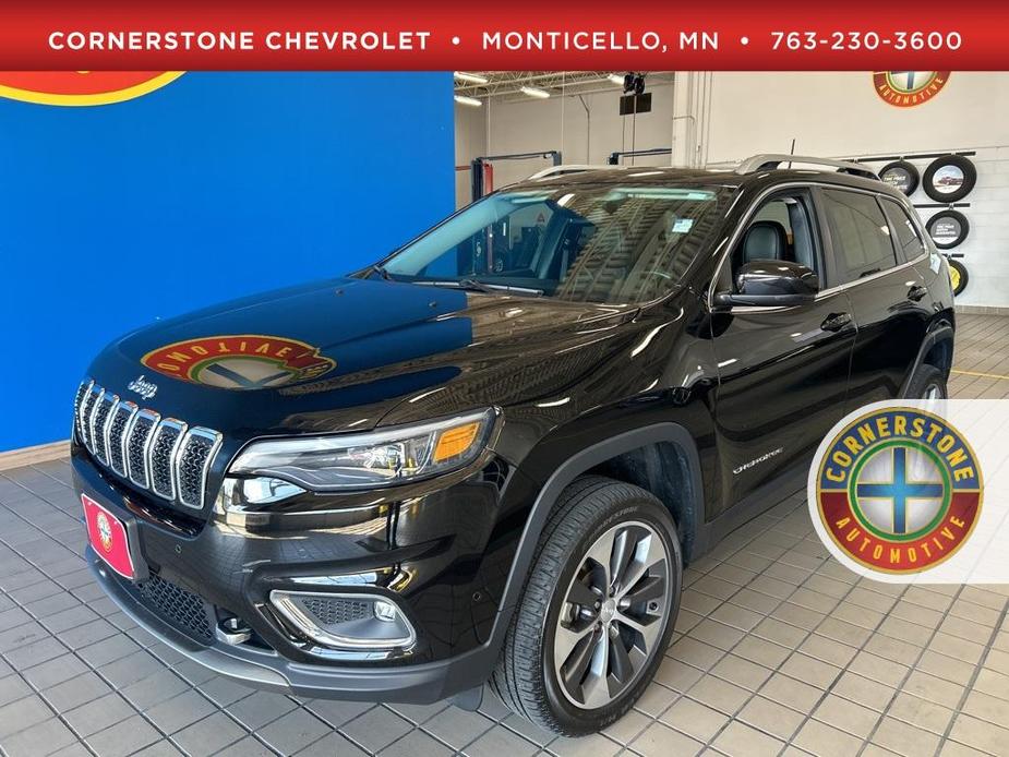used 2021 Jeep Cherokee car, priced at $25,656