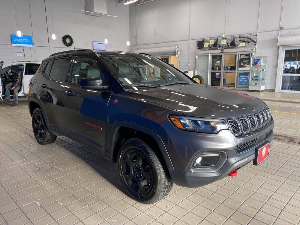 used 2023 Jeep Compass car, priced at $25,599