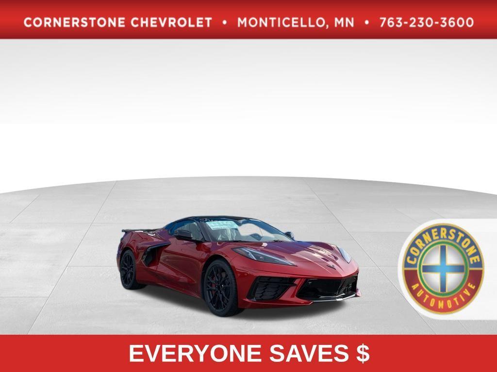 new 2025 Chevrolet Corvette car, priced at $98,545