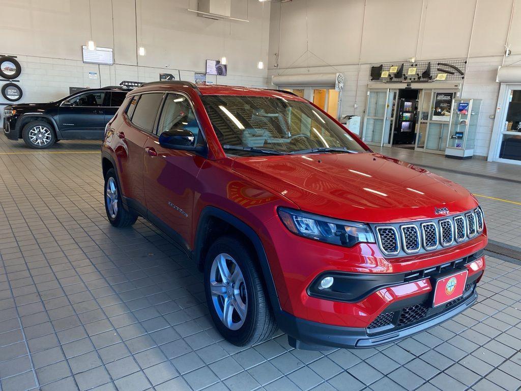 used 2023 Jeep Compass car, priced at $23,997