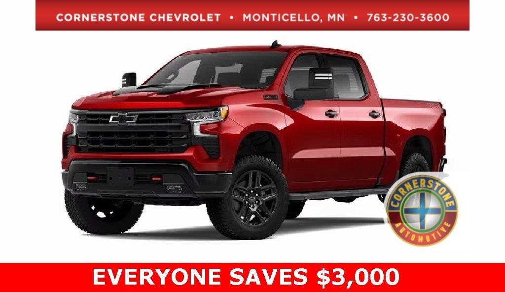 new 2025 Chevrolet Silverado 1500 car, priced at $63,515