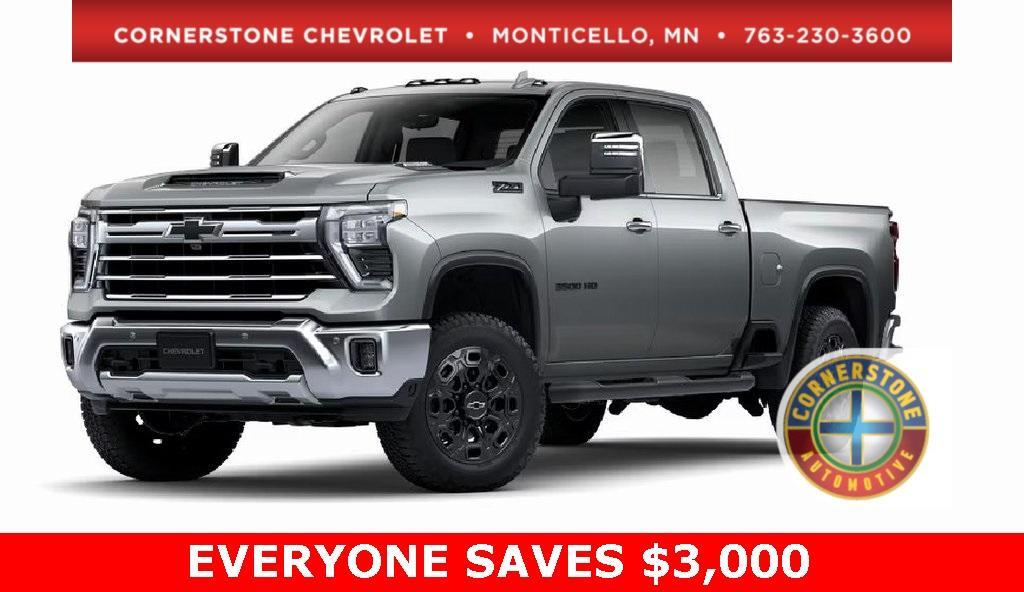 new 2025 Chevrolet Silverado 3500 car, priced at $75,420