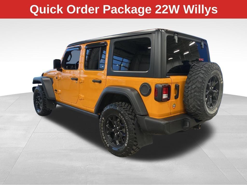 used 2021 Jeep Wrangler Unlimited car, priced at $31,739