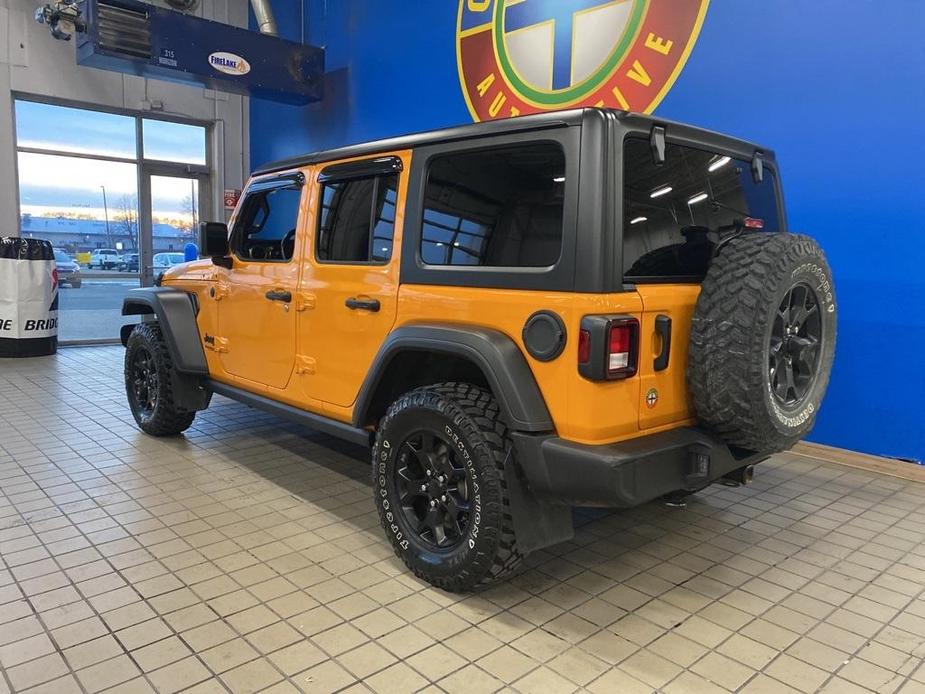 used 2021 Jeep Wrangler Unlimited car, priced at $33,667