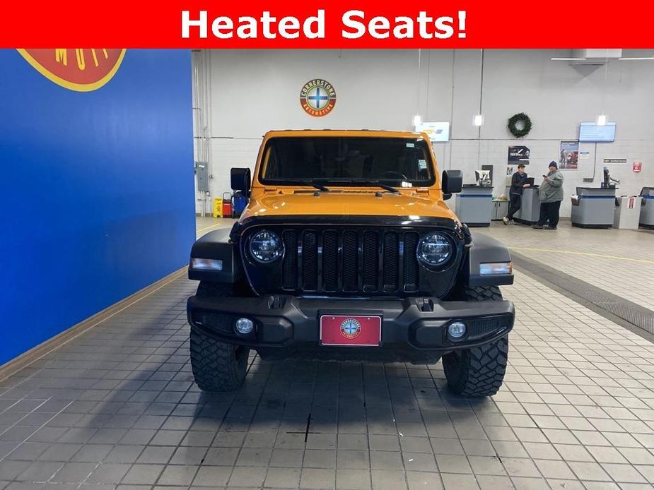 used 2021 Jeep Wrangler Unlimited car, priced at $33,667