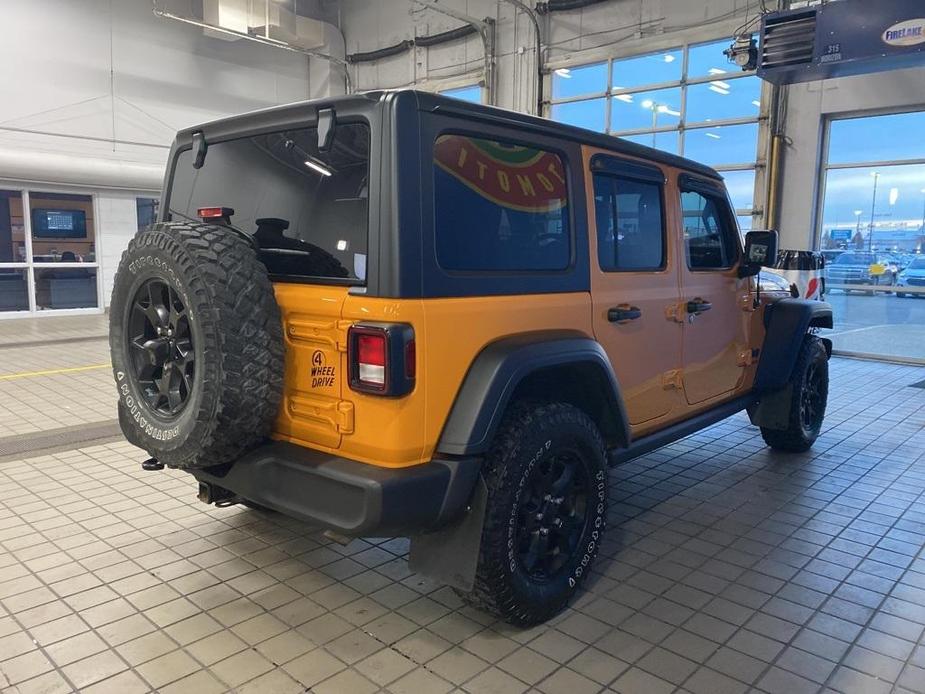 used 2021 Jeep Wrangler Unlimited car, priced at $33,667