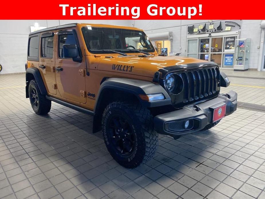 used 2021 Jeep Wrangler Unlimited car, priced at $33,667