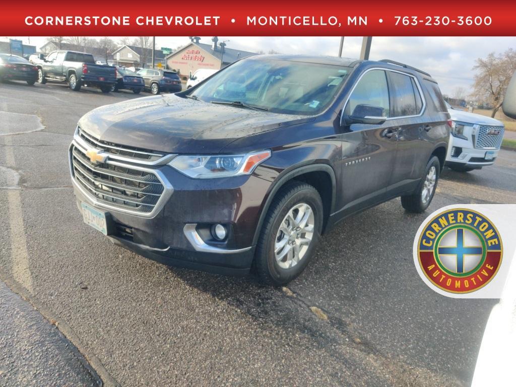 used 2021 Chevrolet Traverse car, priced at $26,999