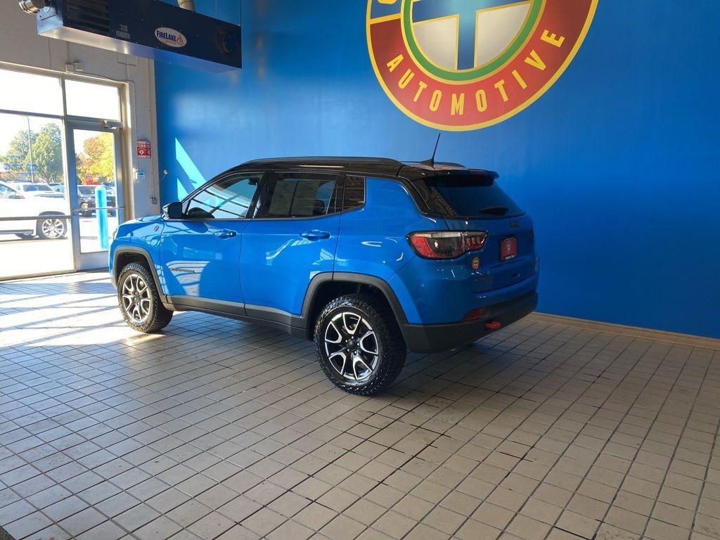 used 2024 Jeep Compass car, priced at $25,347