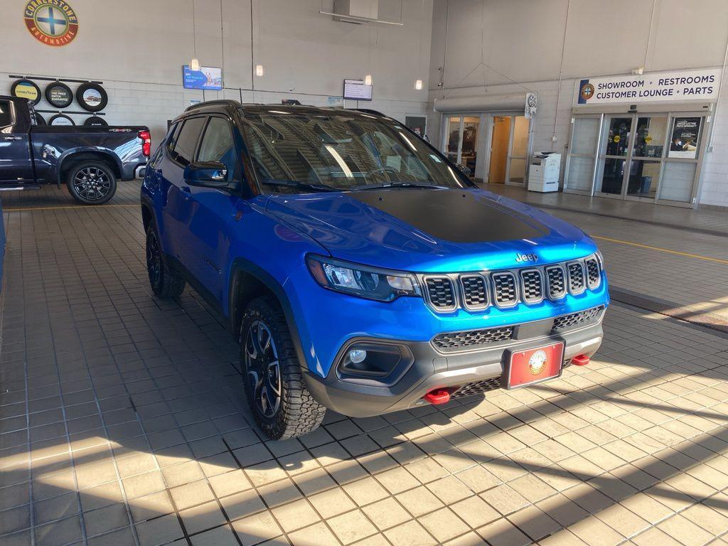 used 2024 Jeep Compass car, priced at $25,347