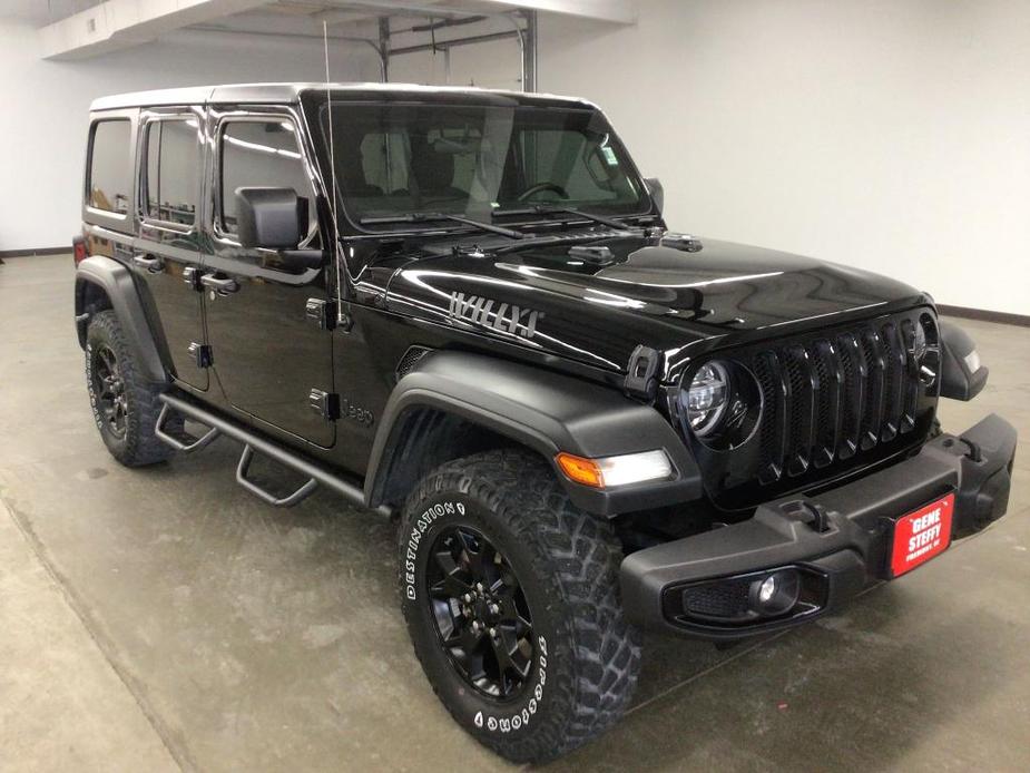 used 2021 Jeep Wrangler Unlimited car, priced at $34,496