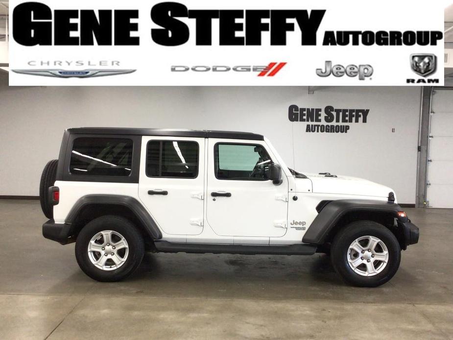 used 2020 Jeep Wrangler Unlimited car, priced at $32,367