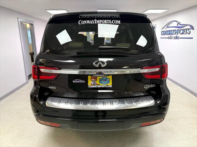 used 2021 INFINITI QX80 car, priced at $34,495