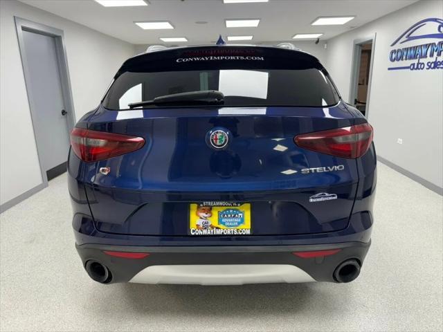 used 2018 Alfa Romeo Stelvio car, priced at $13,995