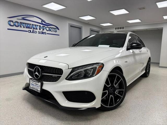 used 2018 Mercedes-Benz AMG C 43 car, priced at $25,995