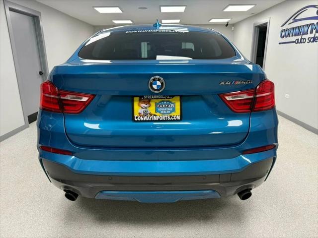 used 2018 BMW X4 car, priced at $27,495