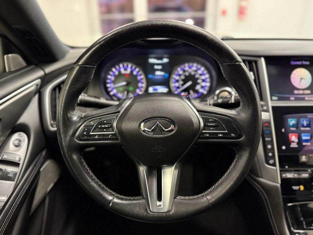 used 2017 INFINITI Q60 car, priced at $19,495