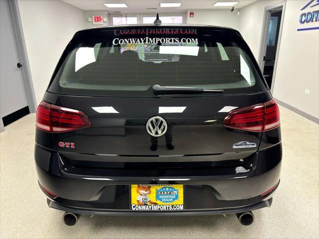 used 2019 Volkswagen Golf GTI car, priced at $18,495