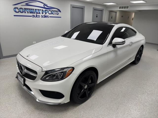 used 2017 Mercedes-Benz C-Class car, priced at $23,995