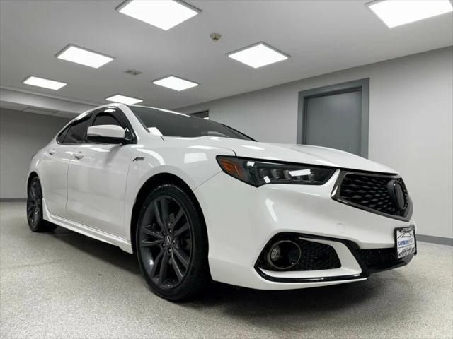 used 2018 Acura TLX car, priced at $21,495