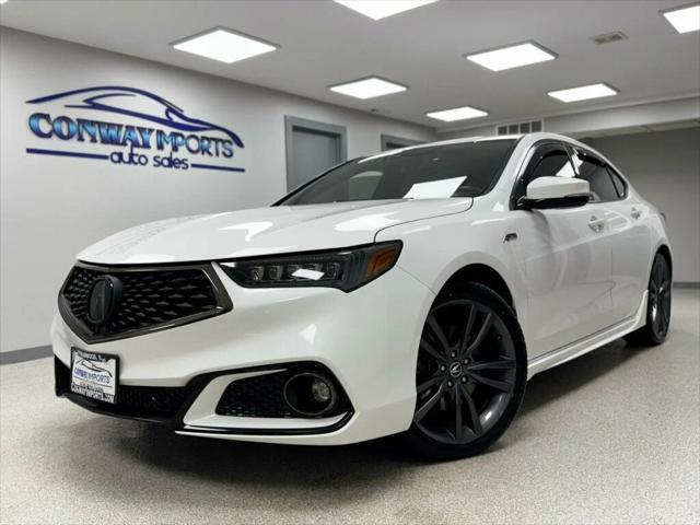 used 2018 Acura TLX car, priced at $21,495