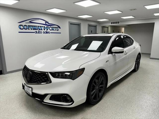 used 2018 Acura TLX car, priced at $21,495