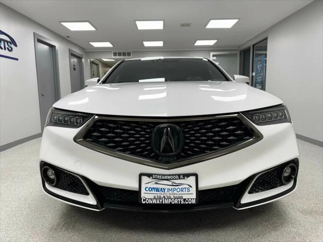 used 2018 Acura TLX car, priced at $21,495