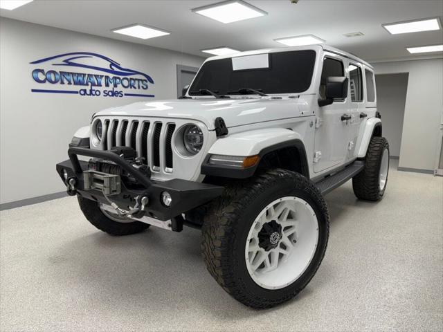 used 2018 Jeep Wrangler Unlimited car, priced at $31,995