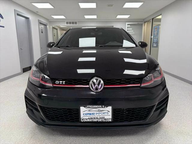 used 2018 Volkswagen Golf GTI car, priced at $18,995