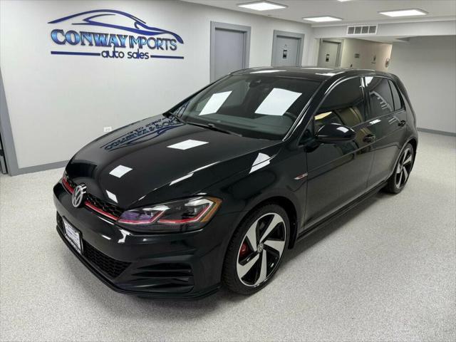 used 2018 Volkswagen Golf GTI car, priced at $18,995