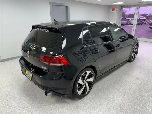 used 2018 Volkswagen Golf GTI car, priced at $18,995