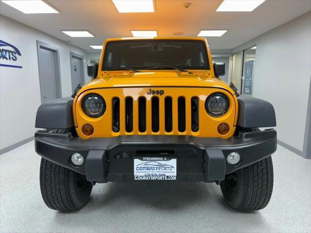 used 2013 Jeep Wrangler Unlimited car, priced at $19,495