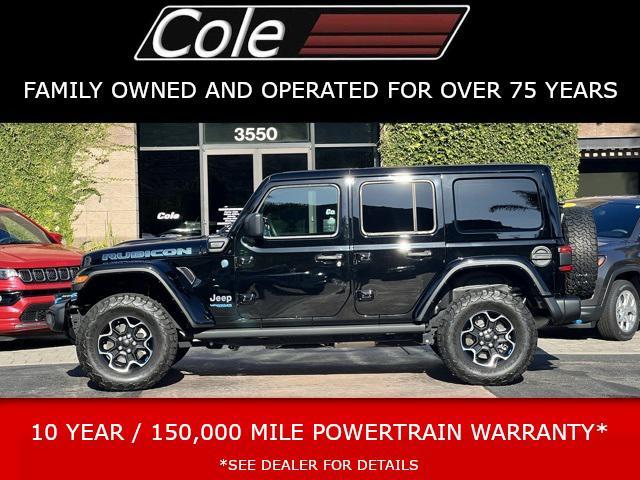 used 2022 Jeep Wrangler Unlimited 4xe car, priced at $38,098