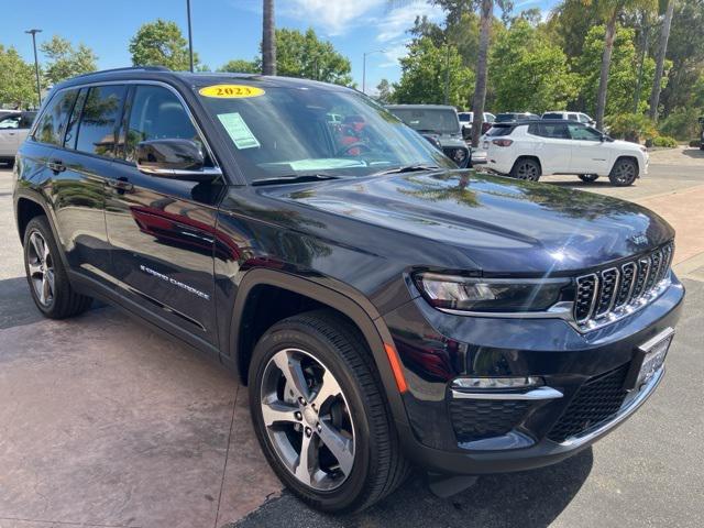 used 2023 Jeep Grand Cherokee 4xe car, priced at $33,722