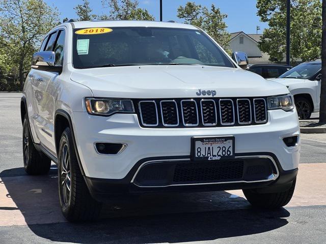 used 2018 Jeep Grand Cherokee car, priced at $17,693