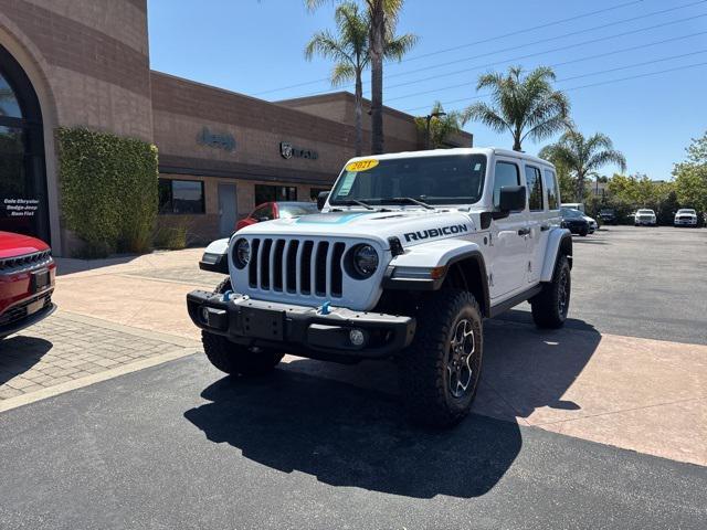 used 2021 Jeep Wrangler Unlimited 4xe car, priced at $35,997