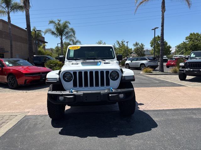 used 2021 Jeep Wrangler Unlimited 4xe car, priced at $35,997
