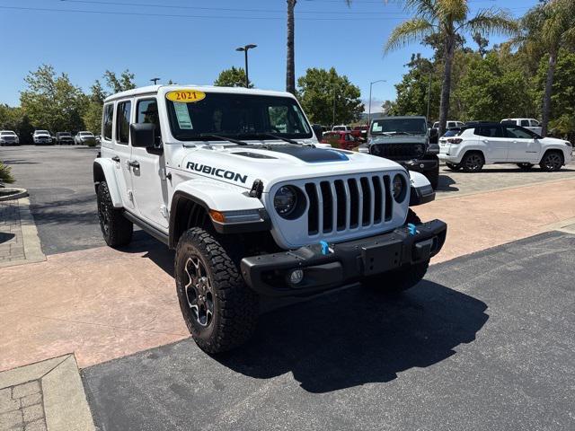 used 2021 Jeep Wrangler Unlimited 4xe car, priced at $35,997