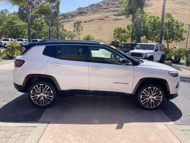 used 2022 Jeep Compass car, priced at $23,079