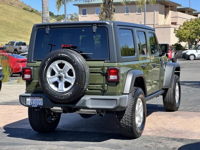 used 2021 Jeep Wrangler Unlimited car, priced at $30,402