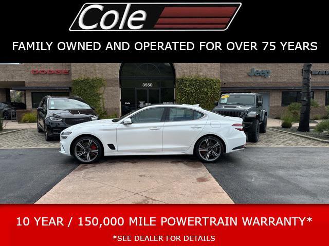 used 2024 Genesis G70 car, priced at $38,760