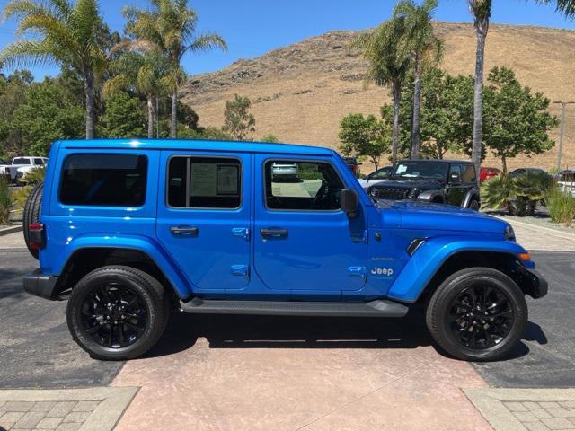 used 2021 Jeep Wrangler Unlimited 4xe car, priced at $34,997